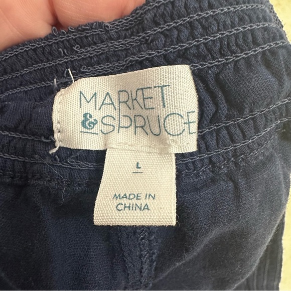 Women’s Market & Spruce Navy Blue Casual Shorts size L - Picture 4 of 6